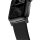 Nomad Modern Strap BLK Active Leather Connector 42/44/45/49mm Pro V2 - Schwarz