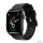 Nomad Modern Strap BLK Active Leather Connector 42/44/45/49mm Pro V2 - Schwarz