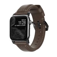 Nomad Traditional Leder Strap Armband (Connector Braun)...