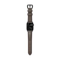 Nomad Traditional Leder Strap Armband (Connector Braun) für Watch 40/38mm - Schwarz