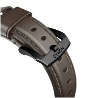 Nomad Traditional Leder Strap Armband (Connector Braun) für Watch 40/38mm - Schwarz