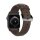 Nomad Traditional Leder Strap Armband (Connector Braun) für Watch 40/38mm - Schwarz