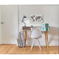 Zeller Glas-Magnettafel 60 x 40 cm - Weltkarte