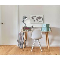 Zeller Glas-Magnettafel 60 x 40 cm - Weltkarte