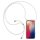 Cyoo Necklace Case + Handykette für Apple iPhone 12 Pro Max - Weiss