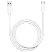 OPPO AK779GB Schnelladegerät Netzteil 4A + D287 Kabel USB Typ-C - Weiss