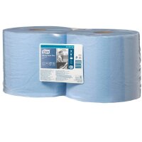 TORK Putztuchrollen Advanced 420 2-lagig 2 x 750 Blätter - Blau