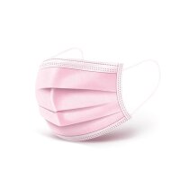 CYOO 10 Stück Einweg Gesichtsmaske Mund und Nasenschutz - Rosa