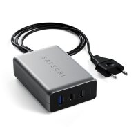 Satechi 100W Type-C PD GaN Compact Charger - Space Gray (Grau)