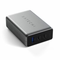 Satechi 100W Type-C PD GaN Compact Charger - Space Gray (Grau)
