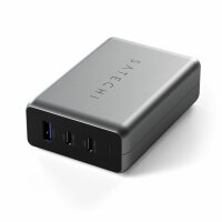 Satechi 100W Type-C PD GaN Compact Charger - Space Gray (Grau)