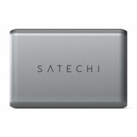 Satechi 100W Type-C PD GaN Compact Charger - Space Gray (Grau)