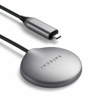 Satechi Magnetic Wireless Charging Cable - Space Gray (Grau)