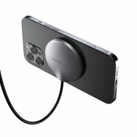 Satechi Magnetic Wireless Charging Cable - Space Gray (Grau)