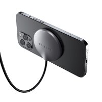 Satechi Magnetic Wireless Charging Cable - Space Gray (Grau)