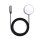 Satechi Magnetic Wireless Charging Cable - Space Gray (Grau)