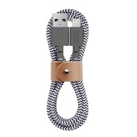 Native Union Belt Cable USB-A auf Lightning - 1,2m - Zebra