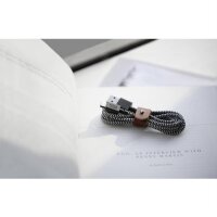 Native Union Belt Cable USB-A auf USB-C - 1.2m - Zebra