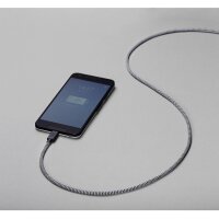 Native Union Belt Cable USB-A auf USB-C - 1.2m - Zebra