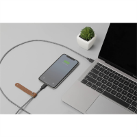 Native Union Belt Cable USB-C auf Lightning - 1,2m - Zebra
