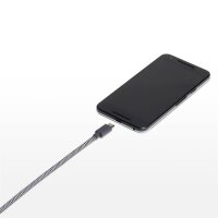 Native Union Belt Cable USB-C auf USB-C Pro - 2,4m - Zebra