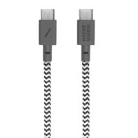 Native Union Belt-Cable USB-C auf USB-C - 1.2m - Zebra