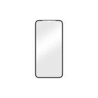 Displex Pro Care Bluelight Filter / Anti-Bacterial Real Glass 3D Echtglas + Rahmen für Apple iPhone 11/Xr