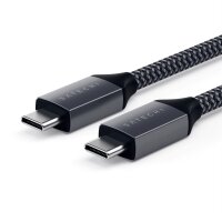 Satechi USB-C auf USB-C - 100W Charging Cable - Space Gray (Grau)