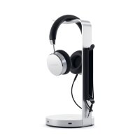 Satechi Aluminum Headphone Stand Hub - Silber