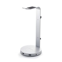 Satechi Aluminum Headphone Stand Hub - Silber