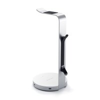 Satechi Aluminum Headphone Stand Hub - Silber