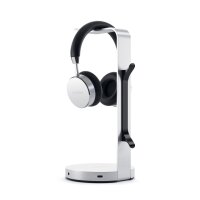 Satechi Aluminum Headphone Stand Hub - Silber