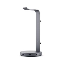 Satechi Aluminum Headphone Stand Hub - Space Grey (Grau)
