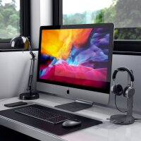 Satechi Aluminum Headphone Stand Hub - Space Grey (Grau)