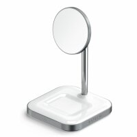 Satechi Magnetic 2-in-1 Wireless Charging Stand - Space Gray (Gray)