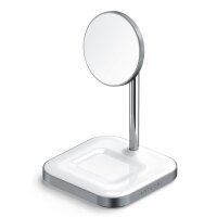 Satechi Magnetic 2-in-1 Wireless Charging Stand - Space Gray (Gray)