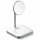Satechi Magnetic 2-in-1 Wireless Charging Stand - Space Gray (Gray)
