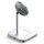 Satechi Magnetic 2-in-1 Wireless Charging Stand - Space Gray (Gray)