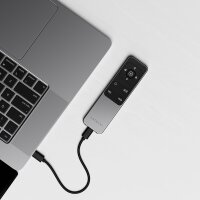 Satechi R2 Bluetooth Multimedia Remote Control - Space Gray (Grau)