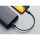 Satechi USB-A to Lightning Short Cable 25 cm - Space Gray (Grau)