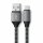 Satechi USB-A to Lightning Short Cable 25 cm - Space Gray (Grau)
