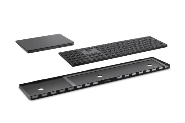 Twelve South MagicBridge Extended Verbindungsstück für Apple Tastatur mit Keypad und Magic Trackpad 2 - Schwarz