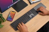 Twelve South MagicBridge Extended Verbindungsstück für Apple Tastatur mit Keypad und Magic Trackpad 2 - Schwarz