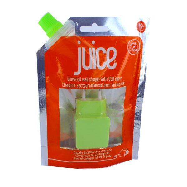 Juice Original Schnellladegerät 2.1 Amper Ladegerät Reiseadapter
