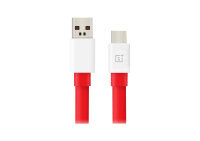 OnePlus D401 original Flat USB Type-C Schnellladekabel 1,5m – Rot