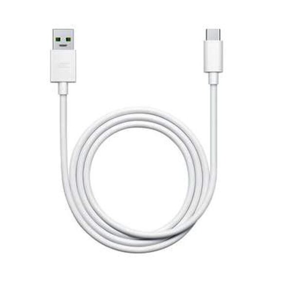 OPPO DL129 USB auf USB Typ C  - 1m - Weiss - Original Ladekabel / Datenkabel