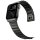 Nomad Strap Stainless Steel V2 Armband for Apple Watch 42/44/45/49 mm - Graphite black (Black)