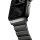 Nomad Strap Stainless Steel V2 Armband for Apple Watch 42/44/45/49 mm - Graphite black (Black)