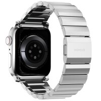 Nomad Strap Stainless Steel V2 Armband für Apple Watch 42/44/45/49 mm - Silber