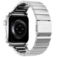 Nomad Strap Stainless Steel V2 Armband für Apple Watch 42/44/45/49 mm - Silber